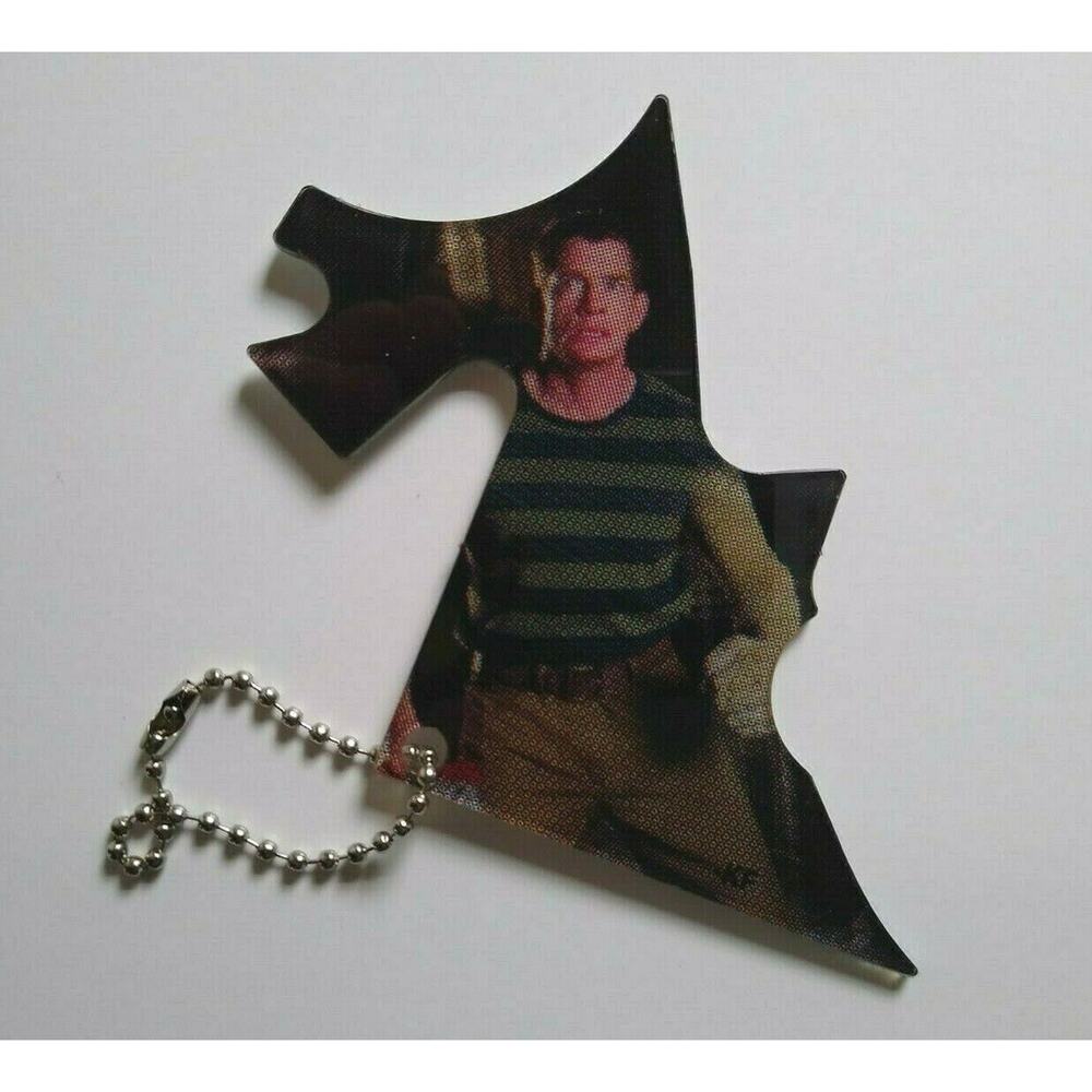 Spider-Man Pinball Machine Keychain Plastic Game Promo Sandman Original #2